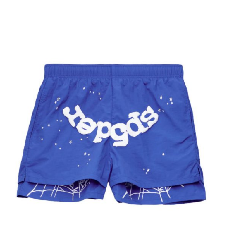 SP5DER-OG WEB DOUBLE LAYER SHORT-M04SH001W2BW
