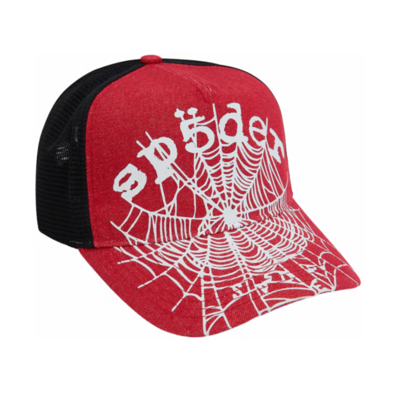 Sp5der Denim Og Web V2 Trucker Red