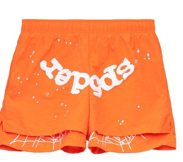 SP5DER-OG WEB DOUBLE LAYER SHORT-M04SH001W2OW
