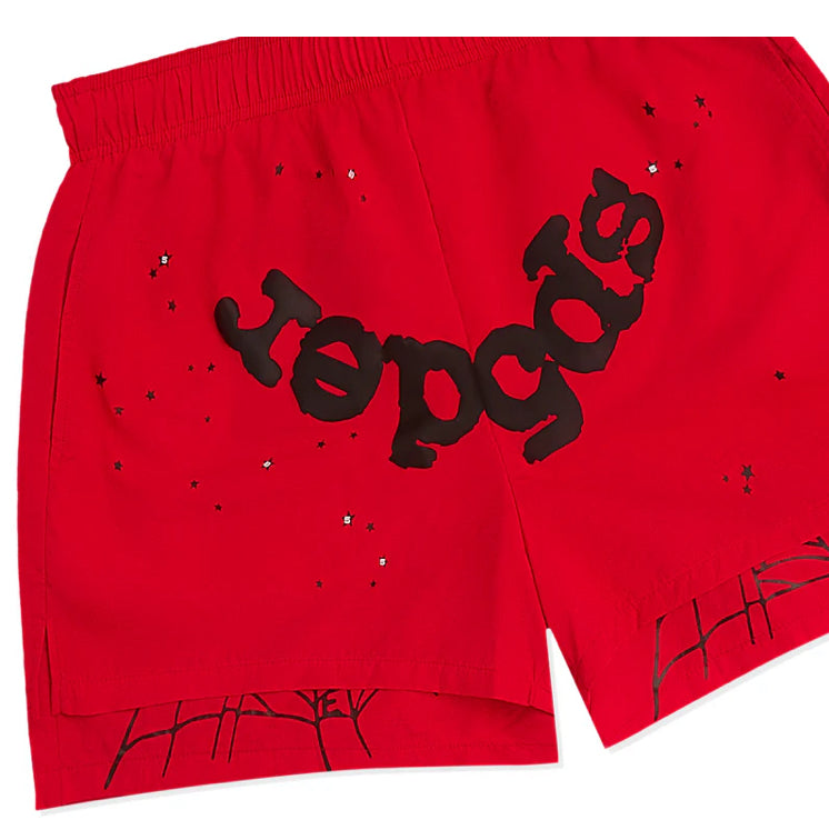 SP5DER-OG WEB DOUBLE LAYER SHORT-M04SH001W2RD