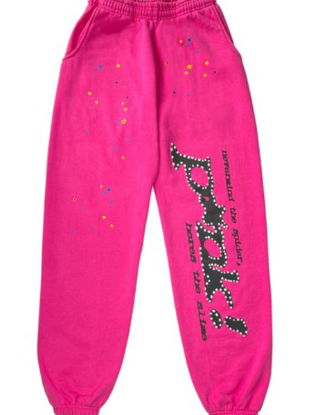 Sp5der P*NK Sweatpants Pink
