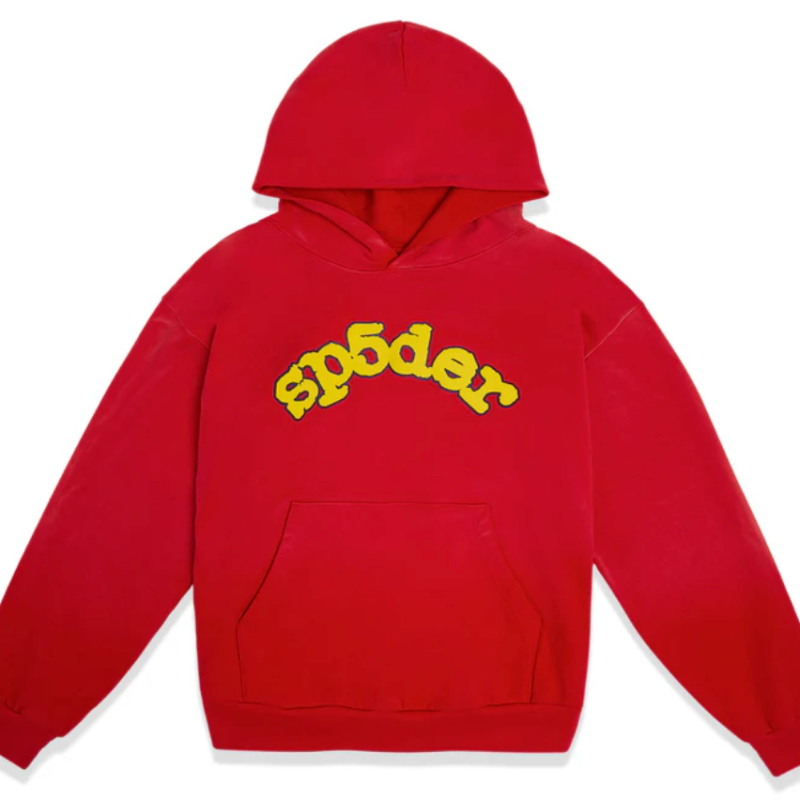 Sp5der OG Logo Hoodie Red