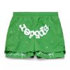 Sp5der Green OG Web Double Layer Short