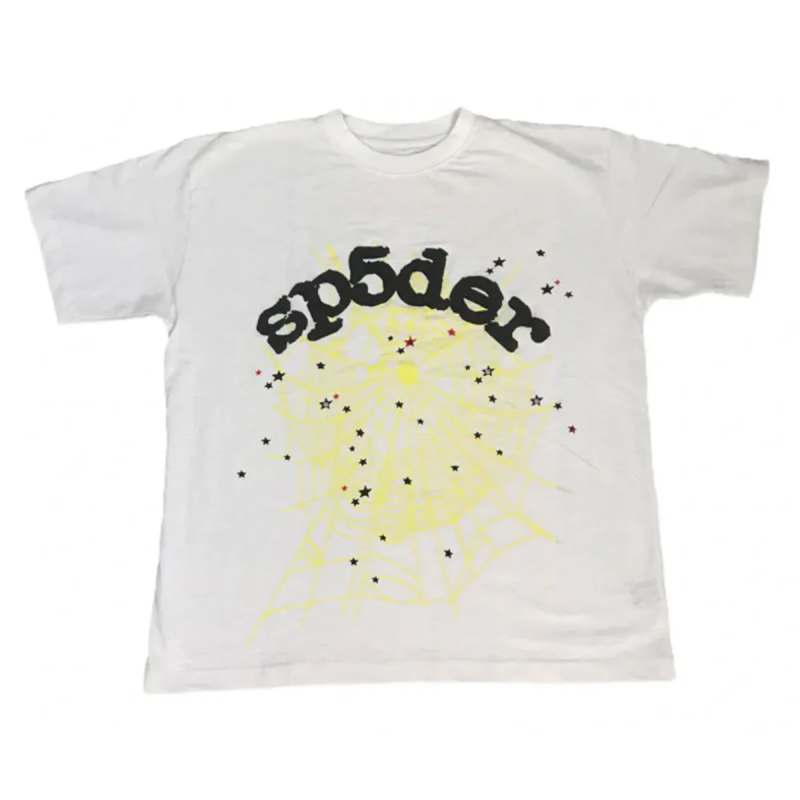 Sp5der Worldwide Web Tee White