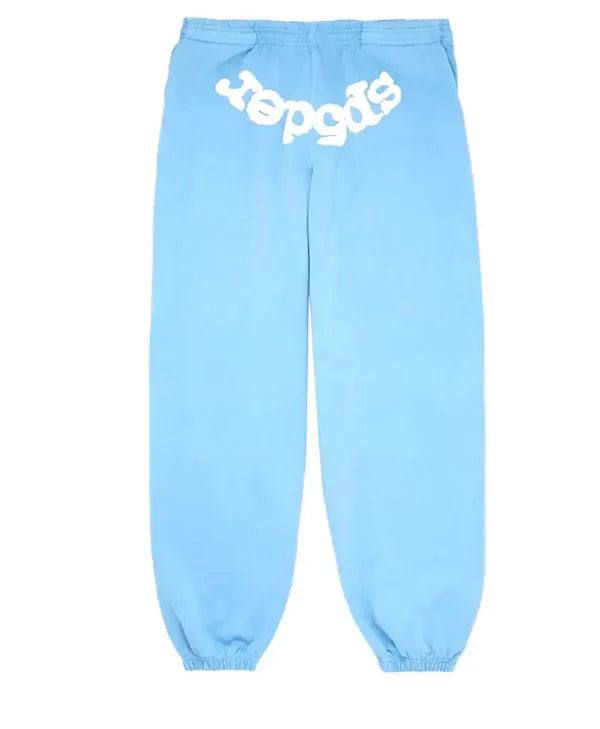 Sp5der Sweatpants Sky Blue